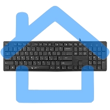 Клавиатура Oklick 520M2U проводная, USB, черный + черный