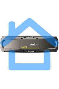 Флешка USB Netac US5 128 Gb USB 3.2+TypeC Solid State Flash, up to 550MB/500Mb/s
