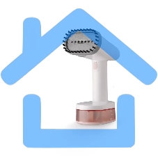 Ручной отпариватель BQ SG1008H, 1600 Вт, белый/розовый