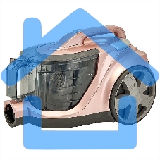 Пылесос DELTA DL-0853 бежево-розовый, 400/2400 Вт, уборка сухая, пылесборник контейнер, 4 л