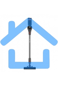 Пылесос вертикальный BQ VCA0103H серый, 2 в 1 вертикальный и компактный / технология циклон, эффективный сбор пыли и простота экплуатации / Quiet performance, низкий уровень шума / до 30 мин непрерывной работы / для эффективной уборки удобный индикатор за