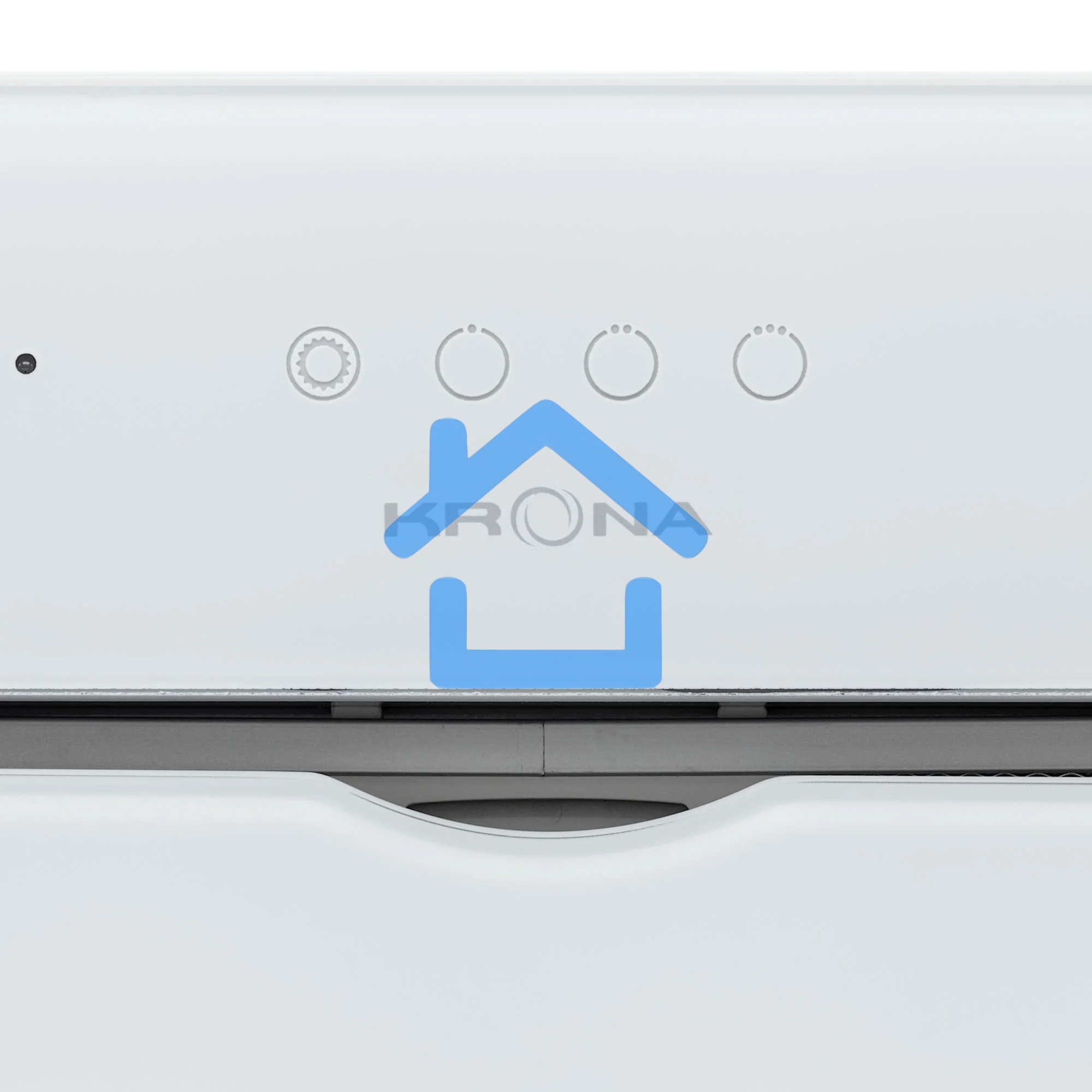 Вытяжка встраиваемая KRONA Arven 600 S белый, 52 см, 1180 куб. м/ч, 62 дБ