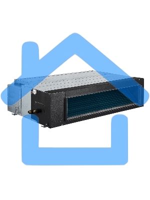 Комплект Ballu BLCI_D-48HN1_24Y инверторной сплит-системы, канального типа