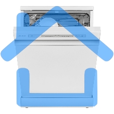 Посудомоечная машина MAUNFELD MWF60120W, белый, 59.5 см, 12 компл., 49 дБ, класс A++
