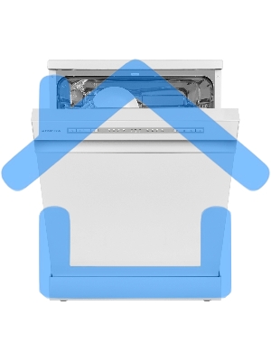 Посудомоечная машина MAUNFELD MWF60120W, белый, 59.5 см, 12 компл., 49 дБ, класс A++