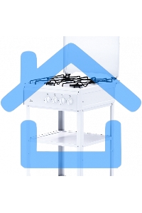 Плита газовая Flama AVG 1401 W белый,крышка