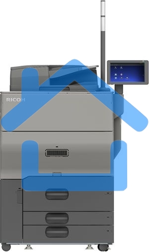 МФУ лазерное Ricoh Pro C5300S, SRA3, цветной, печ. до 35/65 стр/мин (A3/А4), скан. до 240 стр/мин., 1200 x 4800 DPI (печ.), 600 x 600 DPI (скан.), USB, Ethernet