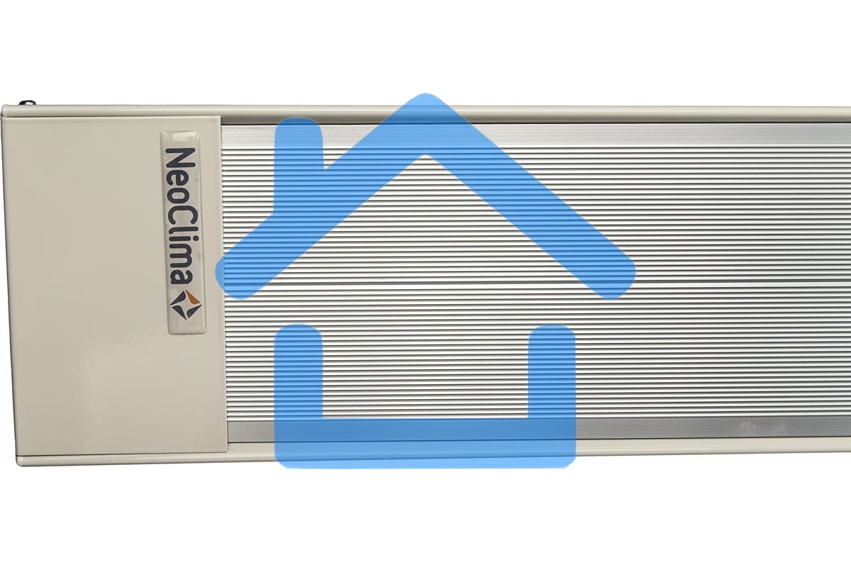 Обогреватель инфракрасный Neoclima IR-1.0 серый, 1000 Вт, 10 м2