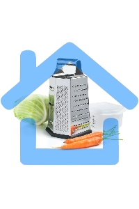 Терка TalleR TR-21906 Высота 22,5 см.Основание 12х 14 см.