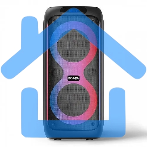 Портативная Bluetooth-колонка BQ PBS3004 черный 80 Вт