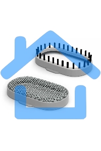 Ручной отпариватель BQ SG1008H, 1600 Вт, белый/фиолетовый