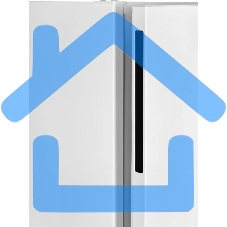 Морозильная камера Nordfrost DF 256 WAP белый, 100л, 3 ящика