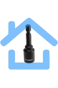 Головка ЗУБР ПРОФИ Нат-драйвер 26375-10магнитная E 1/4'' L=50мм 10мм 1шт