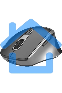 Мышь беспроводная Oklick 516MW черный/серебристый, 1600 dpi, радиоканал, Bluetooth, USB, кнопки - 6