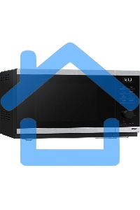 Микроволновая печь Samsung MG23DG4524ATBW нержавеющая сталь/черный 23л. 800Вт переключатели - поворотный механизм