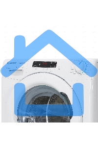 Стиральная машина Candy CSH44283DW/2-07 белый, загрузка фронтальная 8кг, 1200 об/мин., класс: А