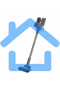 Пылесос вертикальный BQ VCA0103H серый, 2 в 1 вертикальный и компактный / технология циклон, эффективный сбор пыли и простота экплуатации / Quiet performance, низкий уровень шума / до 30 мин непрерывной работы / для эффективной уборки удобный индикатор за