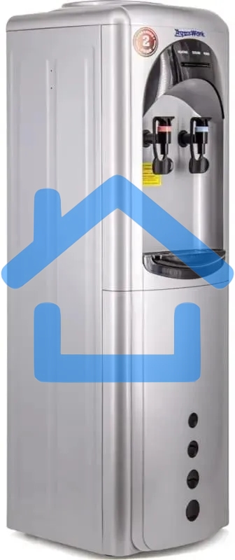 Кулер Aqua Work 17LDR напольный электронный серебристый/черный