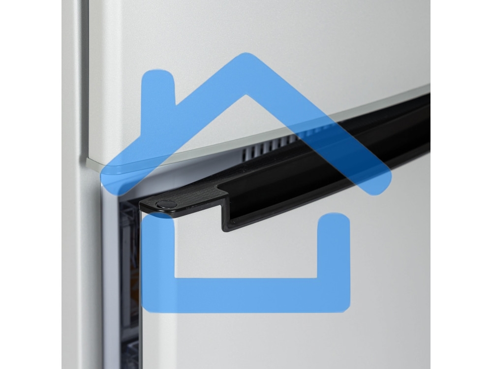 Холодильник Бирюса M551 металлик двухкамерный 180/60л морозилка снизу, автоматическое оттаивание