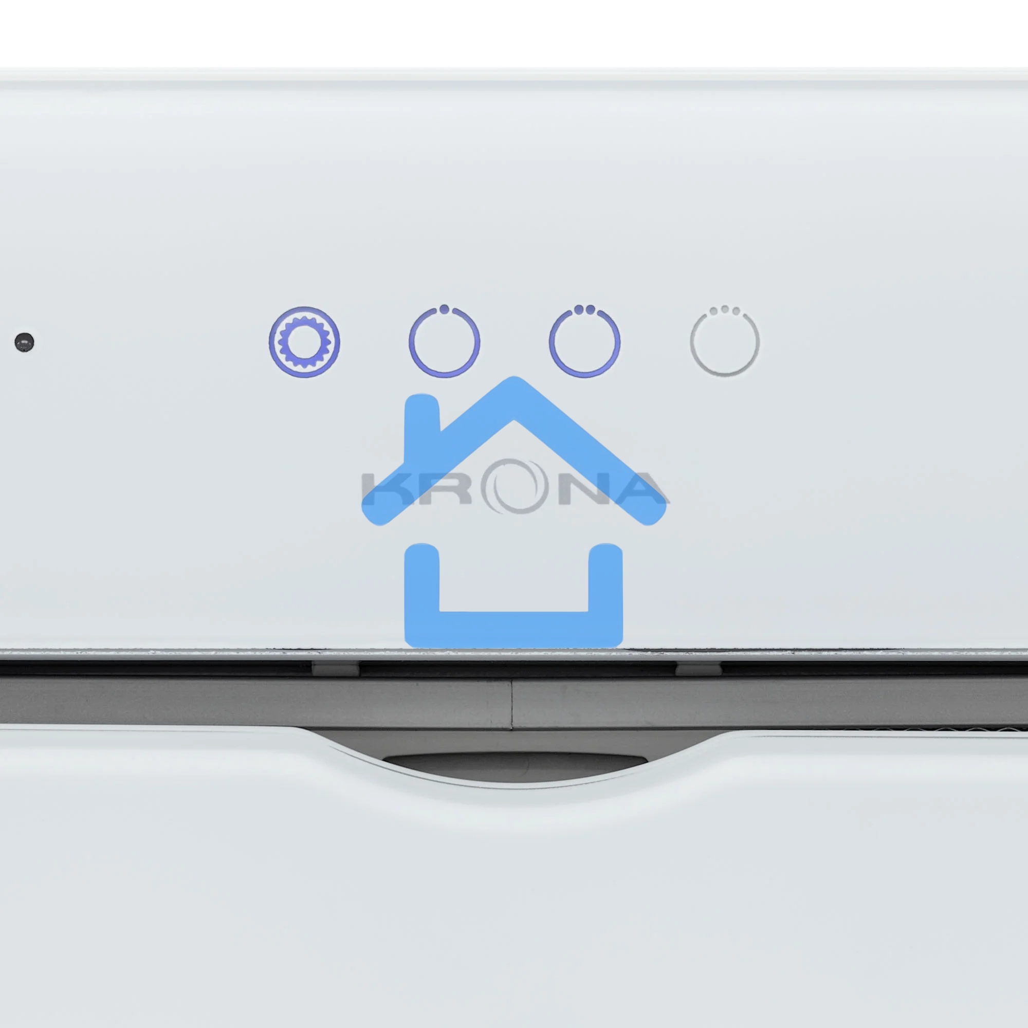 Вытяжка встраиваемая KRONA Arven 600 S белый, 52 см, 1180 куб. м/ч, 62 дБ