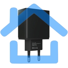 Зарядное устройство MORE CHOICE (4610196409868) NC11 СЗУ 2USB 2.4A черный черный