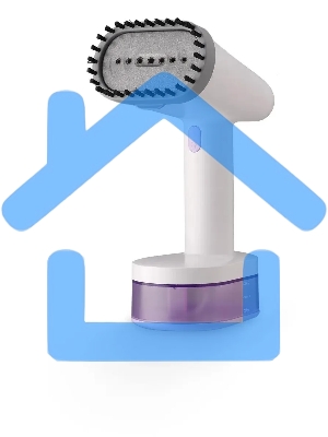 Ручной отпариватель BQ SG1008H, 1600 Вт, белый/фиолетовый