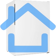 Морозильная камера Nordfrost DF 256 WAP белый, 100л, 3 ящика