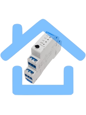 Реле напряжения, перекоса и последовательности фаз Новатек-Электро РНПП-313