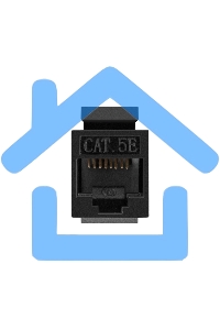 Модуль проходной ExeGate CP45-KJ-UC5e (RJ45-RJ45 формата Keystone Jack, Кат.5e, неэкранированный)