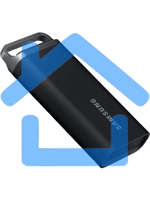 Внешний SSD Samsung T5 EVO, 2TB, USB 3.2 Gen 1 Type-C, R/W 460/460, черный