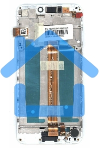 Дисплей для Asus ZenFone 4 Max ZC520KL, белый с рамкой