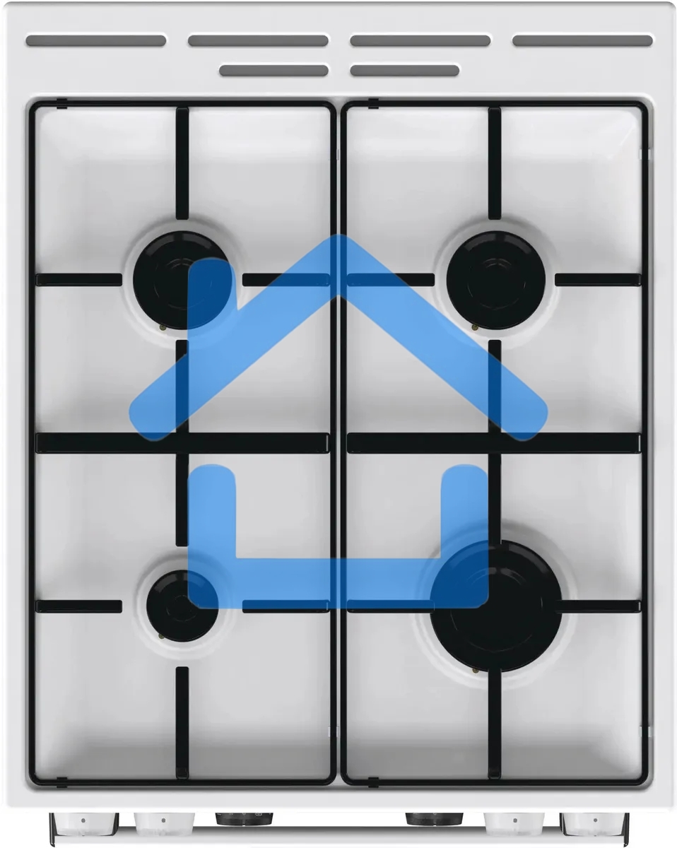 Плита комбинированная Gorenje GK5C60WJ белый, конфорок 4 газовых, духовка 62 л, 50 см x 85 см x 59.4 см