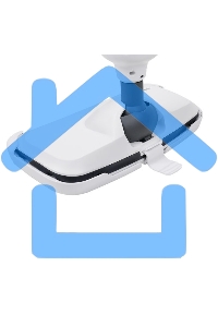 Паровая швабра Centek CT-2582 белый, 1500 Вт