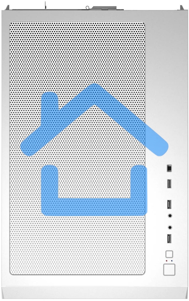Компьютерный корпус Bloody BD-CC108 белый без БП mATX 9x120мм 2xUSB 3.0 audio bott PSU