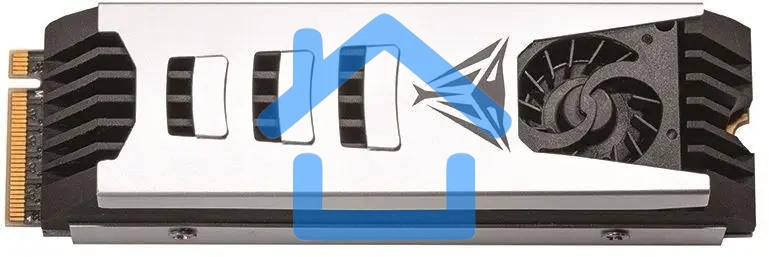 Накопитель SSD Patriot PV553, 4Tb, PCIe 5.0 x4, M.2 2280, NVMe, R/W 12400/11800, с активным охлаждением