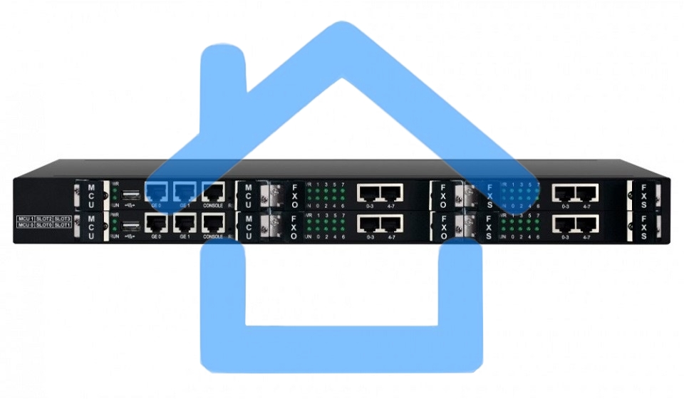 Шлюз IP Dinstar UC350-8S8O