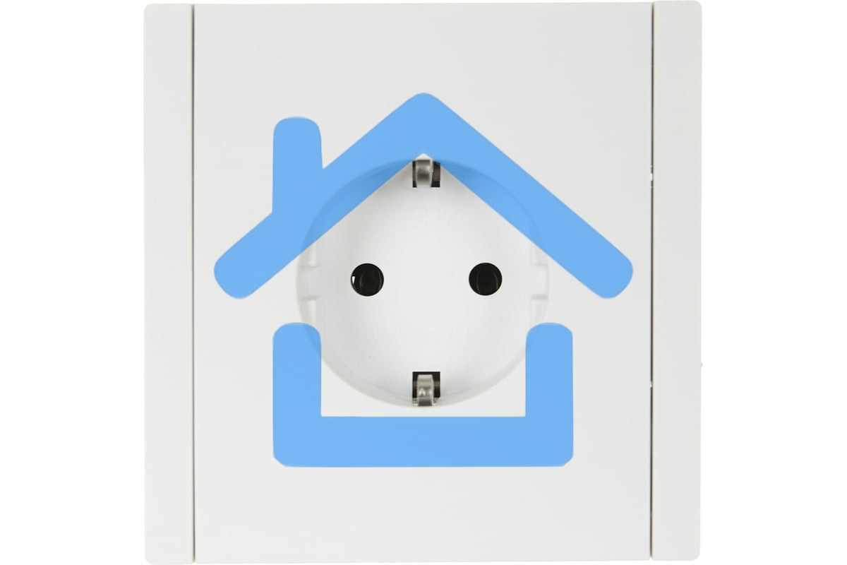 Розетка СП FORTE&PIANO FP216 16А с заземл. без защ. шторок винт. крепл. белый IEK FP-R11-16-K01