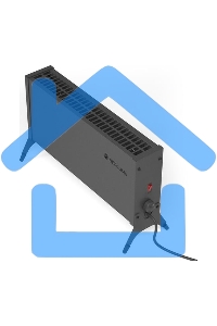 Конвектор Neoclima Nano 1000B черный, 1000 Вт, 15 м2, термостат