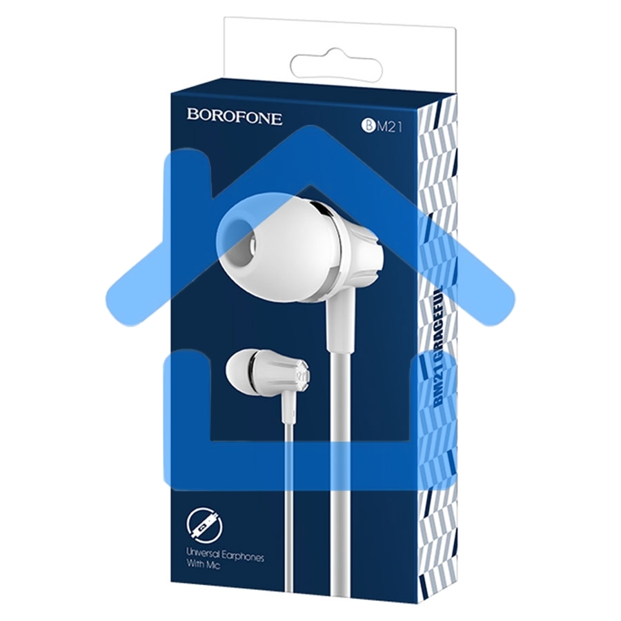 Проводные наушники BOROFONE (6957531095101) BM21 белый