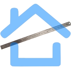 Линейка измерительная, 500 мм, металлическая Sparta