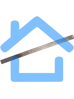 Линейка измерительная, 500 мм, металлическая Sparta