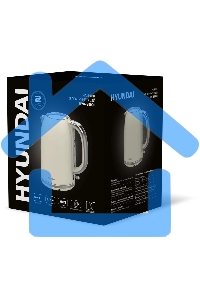 Чайник электрический Hyundai HYK-S9900 1.7л. 2200Вт молочный/серебристый корпус: металл
