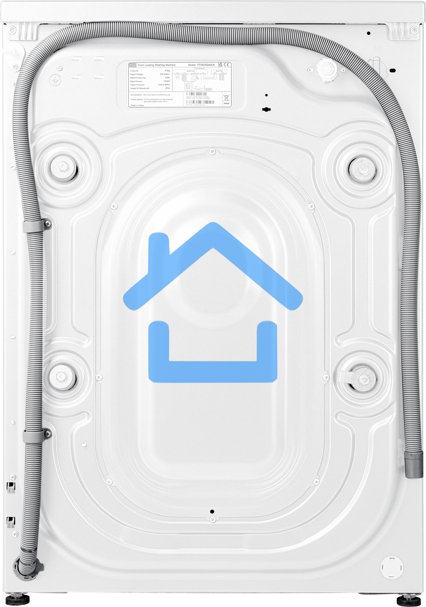 Стиральная машина TCL TWOF-107W14W1 белый загр.фронтальная макс.:7кг 1400 об/мин класс: A+++