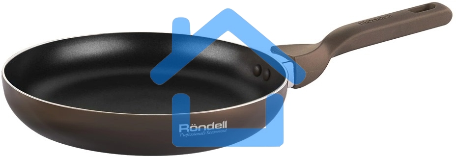 Сковорода Rondell Impressia RDA-1149 круглая 26см покрытие: Xylan Plus ручка несъемная (без крышки) зеленый