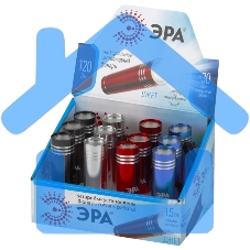 Фонарь светодиодный ЭРА UB-402 Джет 1,5Вт COB, алюм, 3xAAA в компл, 12 шт. промо-бокс