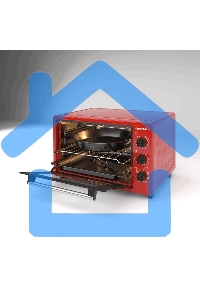 Мини-печь KRAFT KN-MO 3904 FRKR красный