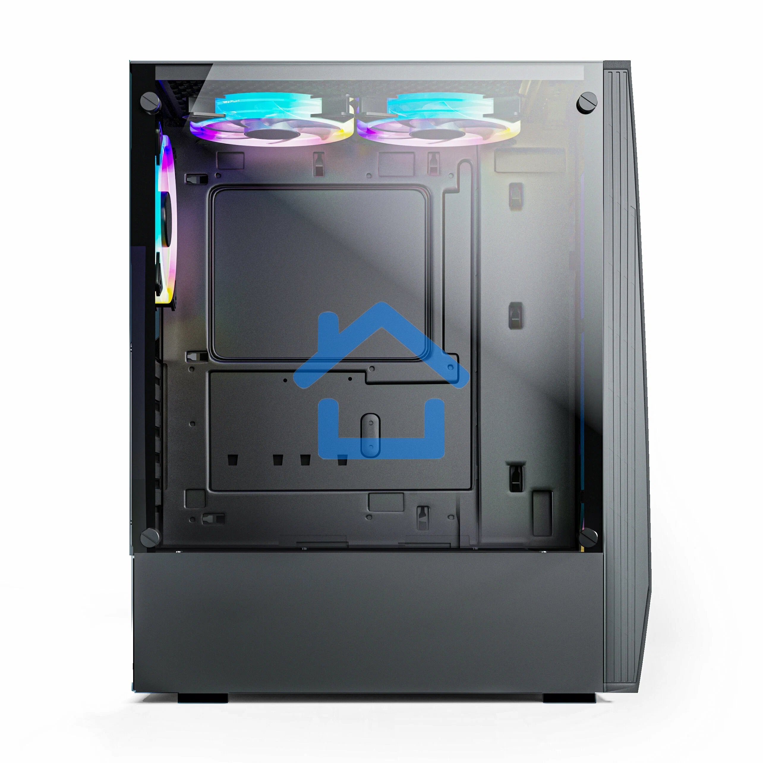 Компьютерный корпус ABR GQ-2 (8018) (USB 3.0X1 + USB 2.0 X2+audio)