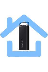 Внешний SSD Samsung T5 EVO, 2TB, USB 3.2 Gen 1 Type-C, R/W 460/460, черный