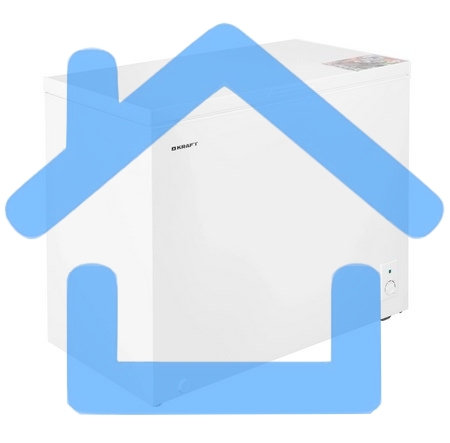 Морозильный ларь Kraft BD(W)-280RX, белый 260л