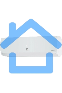Блок внутренний сплит-системы Electrolux EACS/I-09HAL/N8/in инвертор, 9000 BTU, 25 м², 23 дБ, охлаждение, обогрев, осушение, белый